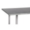 Armen Living Fenton Dining Table with Cement Gray Laminate Top and Brushed Stainless Steel Base LCFEDIBE - alternate 5
